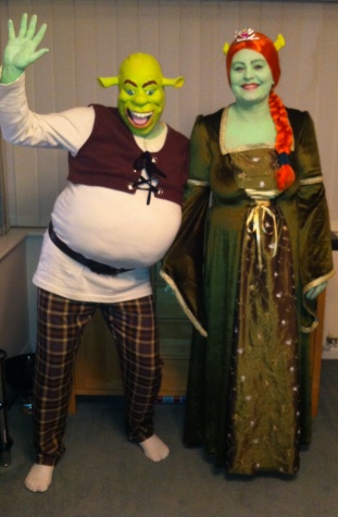 Shrek and Fiona Costumes.
