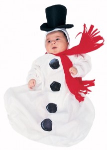 Snowman Baby Costume