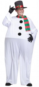 Snowman Costume for Adults
