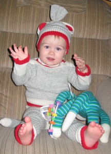 Sock Monkey Costume Toddler