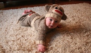 Sock Monkey Infant Costume