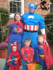 Superhero Family Costumes