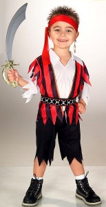 Toddler Boys Pirate Costume