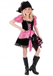 Toddler Pirate Costume Girl