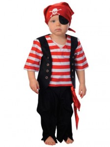 Toddler Pirate Halloween Costume