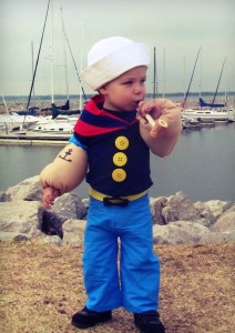 Toddler Popeye Costume