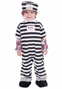 Toddler Prisoner Costume