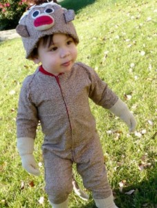 Toddler Sock Monkey Costume