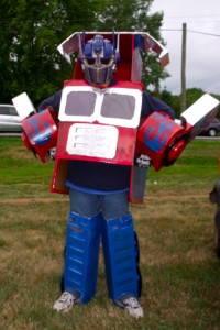 Transforming Optimus Prime Costume