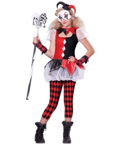 Womens Jester Costume