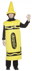 Yellow Crayon Costume