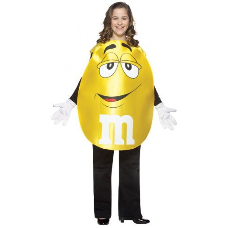 Elf Yellow M&M Costume