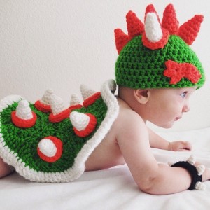 Yoshi Baby Costume